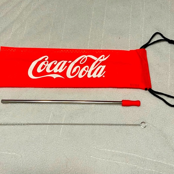Coca- Cola’s Limited Edition Stainless Steel Drinking Straw *NEW* - Picture 3 of 8